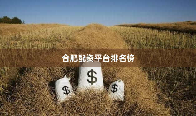 合肥配资平台排名榜